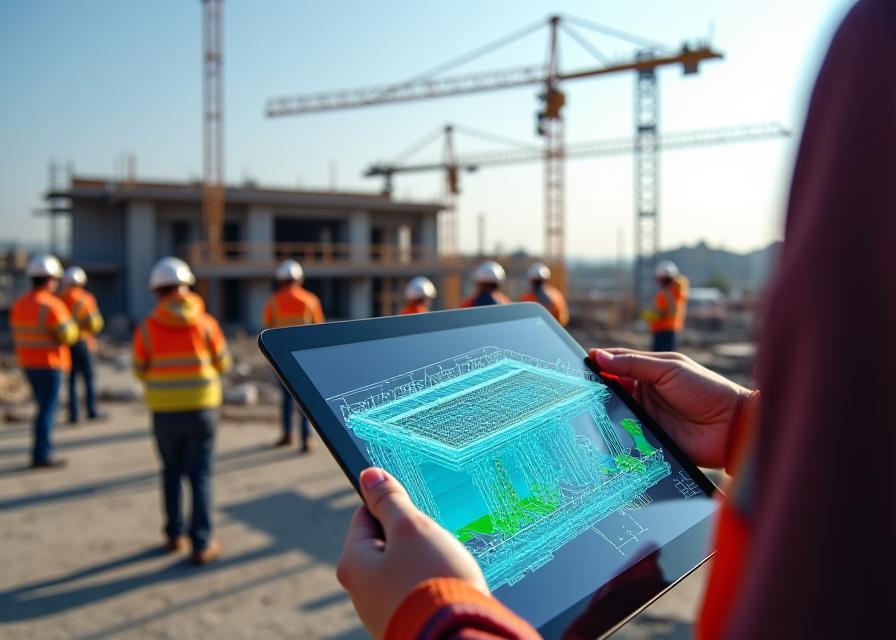 Gestione cantiere con tecnologia BIM a Bologna