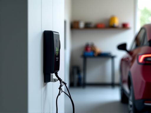 Wallbox domestica per garage con smart charging